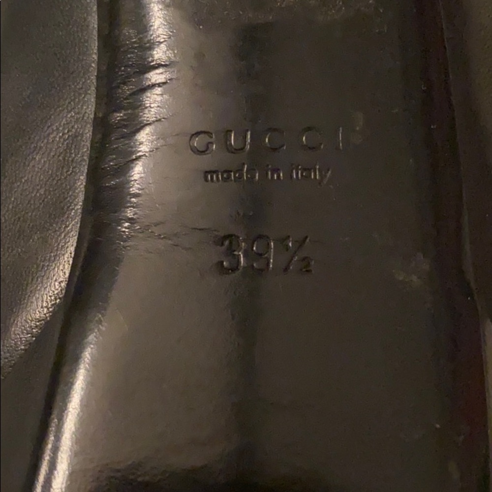 Authentic Gucci Platform Peeptoe Booties - image 7